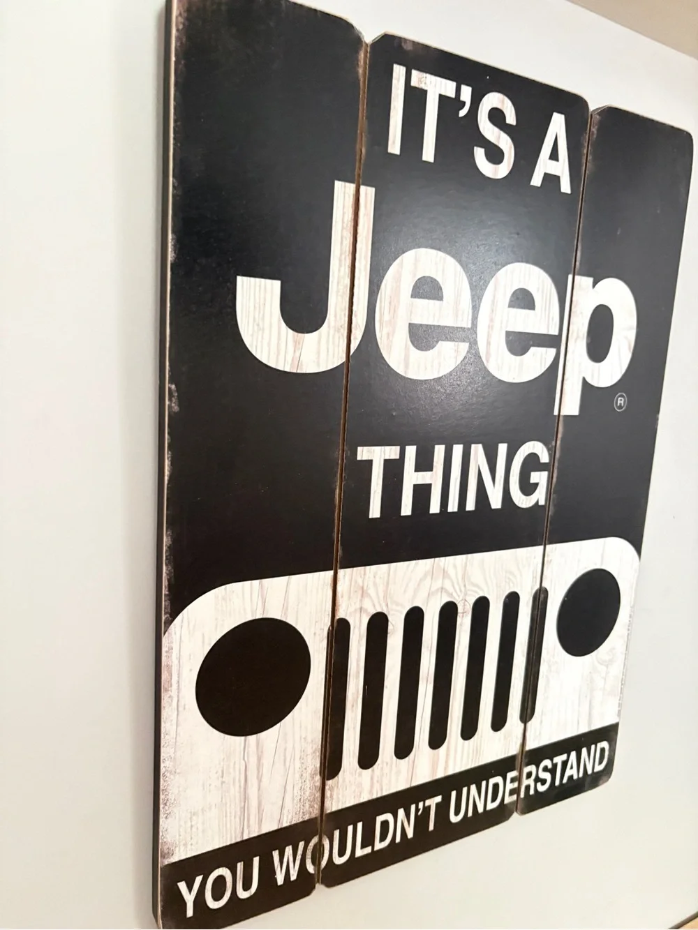 Open Road Brands Jeep “It’s A Jeep Thing” Wood Wall Sign